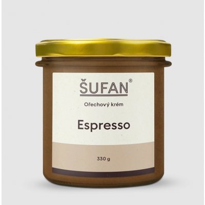 Šufan ESPRESSO MÁSLO 330 g – Zboží Dáma