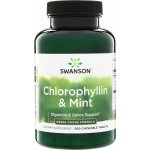 Swanson Chlorofyl + Máta 500 cucací tablety – Hledejceny.cz