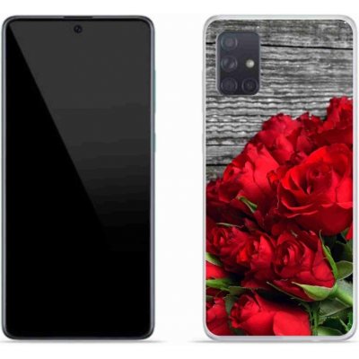 mmCase Gelové Samsung Galaxy A51 - červené růže – Zboží Mobilmania