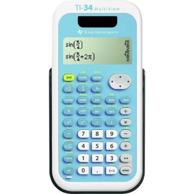 Texas Instruments TI-34 kapesní kalkulačka, displej (počet míst) 16, solární napájení, na baterii – Sleviste.cz