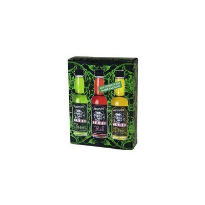 Tabu Absinth Classic + Red + Dry 55% 3 x 0,04 l (set) – Zbozi.Blesk.cz