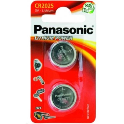 Panasonic CR-2025EL/2B 2ks 330096 – Hledejceny.cz