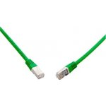 Solarix 28850059 patch, CAT6A SFTP LSOH, 0,5m, zelený – Zboží Živě