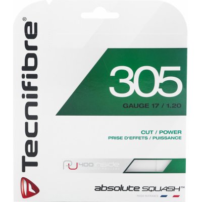 Tecnifibre String 305 Squash 9,3m 1,20mm – Sleviste.cz