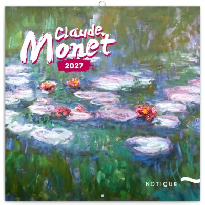 poznámkový Claude Monet 30 x 30 cm 2027 – Zboží Mobilmania
