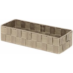 Compactor TEX košík L Úložný organizér do zásuvky 30 x 12 x 7 cm Taupe (šedo-béžový)