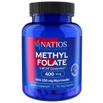 Natios Methyl Folate Aktivní kyselina listová 400 mcg 90 veganských kapslí – Hledejceny.cz