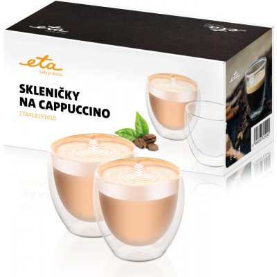 Eta Skleničky na cappuccino 4181 91010 2 x 250 ml