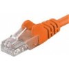 síťový kabel Premiumcord sp6utp020E Patch, UTP RJ45-RJ45 level CAT6, 2m, oranžový