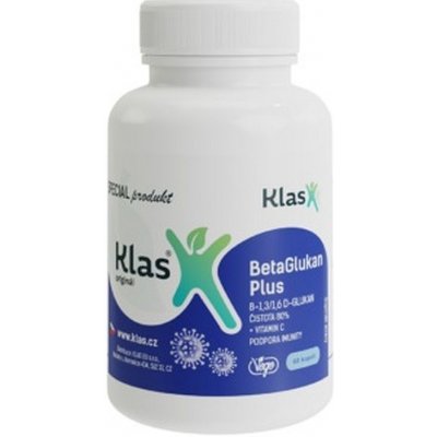 Klas BetaGlukan Plus 60 kapslí – Hledejceny.cz