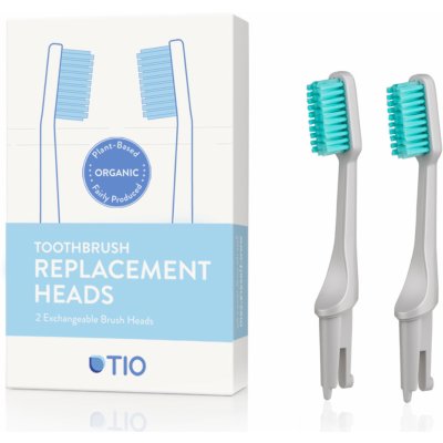 TIO náhradní hlavice ultra soft oblázkově šedá 2 ks – Zboží Dáma