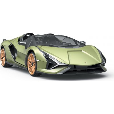 RE.EL Toys RC auto Lamborghini Sian zelená metalíza proporcionální RTR LED 2,4GHz 1:12 – Zbozi.Blesk.cz