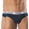 Boxerky, trenky, slipy, tanga Fila 2Pack pánské slipy FU5015/2-321