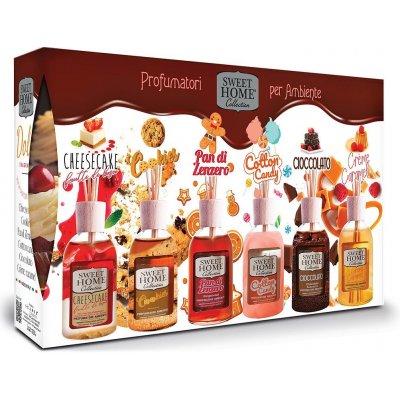 Sweet Home sada aroma difuzéry s tyčinkami Sladké pokušení 6 x 30 ml – Zboží Dáma
