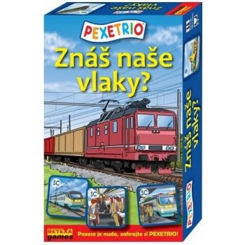 Betexa Pexetrio: Znáš naše vlaky?