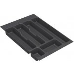 ADEO Vložka / příborník do 45cm šuplíku - CUTLERY šedý plast 35 x 46 cm – Zboží Dáma
