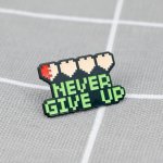 Pinarna Poslední půlsrdíčko Never give up / Nikdy se nevzdávej – Zboží Dáma