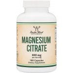 Double Wood Supplements Magnesium Citrate 180 kapslí – Hledejceny.cz