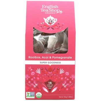 English Tea Shop Čaj Rooibos acai a granátové jablko 15 pyramidek