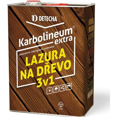 Detecha Karbolineum extra 3, 5 kg Jantar – Zboží Mobilmania