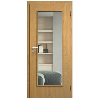 Sapeli Elegant Komfort M40 otočné dub natur 60 x 210 cm Čiré sklo – Hledejceny.cz