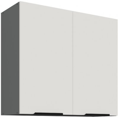 Stolarz-Lempert Kuchyňská skříňka Aria WH/ANT - horní 80 G-72 2F – Hledejceny.cz