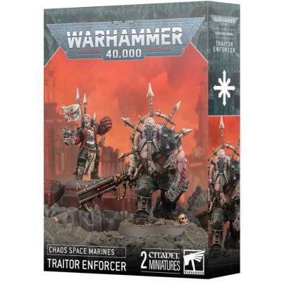 GW Warhammer 40,000 Chaos Space Marines Traitor Enforcer – Hledejceny.cz