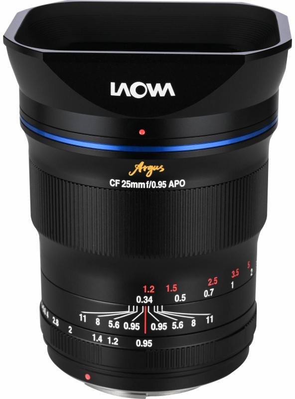 Laowa Argus 25 mm f/0.95 CZ APO Sony E-mount