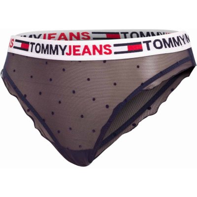 Tommy Hilfiger Jeans Tanga UW0UW03831DW5 Tmavě modrá – Zbozi.Blesk.cz