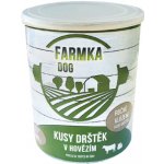 Falco Farmka Adult kusy drštěk v hovězím 800 g – Sleviste.cz