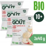 Good Gout BIO mini rýžové koláčky s jablky 40 g – Zboží Dáma