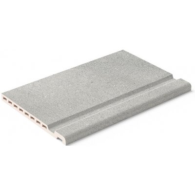 Mayor Keramická bazénová hrana Maui Stromboli Silver 32,6×50 cm šedá protiskluzná 1 ks – Hledejceny.cz