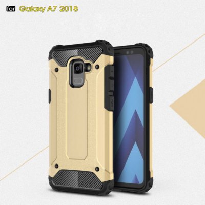 Pouzdro JustKing super odolné Armor Samsung Galaxy A8 Plus 2018 - zlaté – Zbozi.Blesk.cz