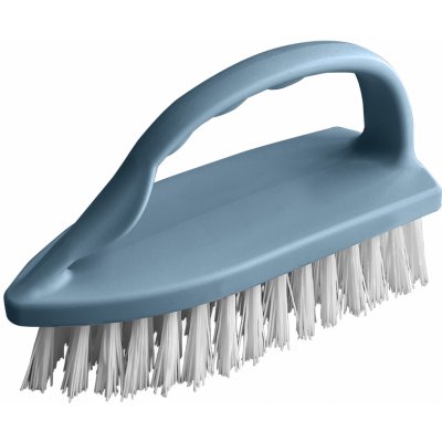 Spokar Kartáč žehlička velká plastové těleso syntetická vlákna Modrá – Zboží Dáma