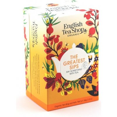 English Tea Shop Mix čajů Ty nejlepší doušky bio 20 ks 40 g – Zboží Mobilmania