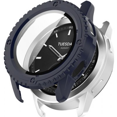 VSECHNONAMOBIL PC FULL COVER Plastový kryt se sklem pro Xiaomi Watch S3 modrý 71834 – Zboží Živě