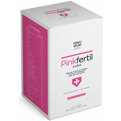 Kiwu Wuki PinkFertil Plus 600 mg 90 tobolek