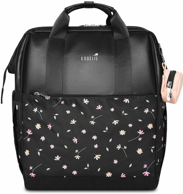 Engelis Eloa Flowers Black dámský černá 21 l
