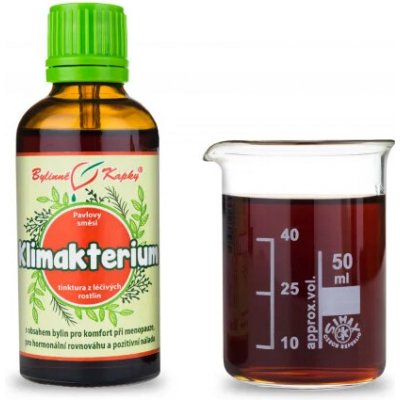 Pavlovy bylinné kapky Klimakterium tinktura 50 ml – Hledejceny.cz