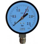 Suku Manometr pr. 100 mm: 0 - 2,5 bar – HobbyKompas.cz