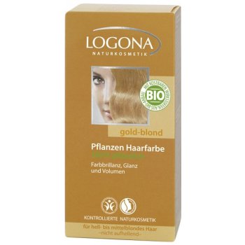 Logona barva na vlasy henna zlatá blond 010 100 g