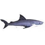 Gaby polštář Žralok bílý monster 200 cm – Zboží Dáma