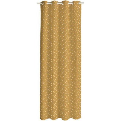 TODAY KIDS dekorační závěs s oky 140x240 cm - ocre – Hledejceny.cz