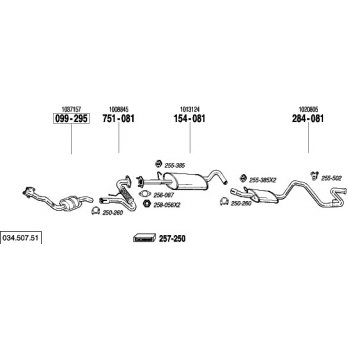 Bosal BS 255-502