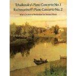 Petr Iljič Čajkovskij Piano Concerto No.1/Rachmaninov Piano Concerto No.2 2 Piano Score noty na čtyřruční klavír – Hledejceny.cz