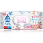 GoWipes Dětské vlhčené ubrousky Super Sensitive 60 ks – Zboží Mobilmania