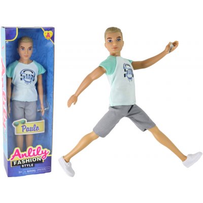 Lean Toys Chlapec – Paulo s blond vlasy a ve sportovním oblečení – Zboží Mobilmania