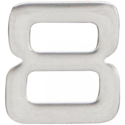 Cobra Číslice nalepovací 8 - 25 mm, nerez – Zboží Mobilmania