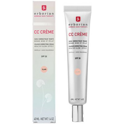 Erborian Rozjasňující CC krém SPF30 High Definition Radiance Face Cream Clair 40 ml – Zboží Dáma