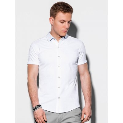 Ombre Clothing pánská košile Coyne K541 bílá